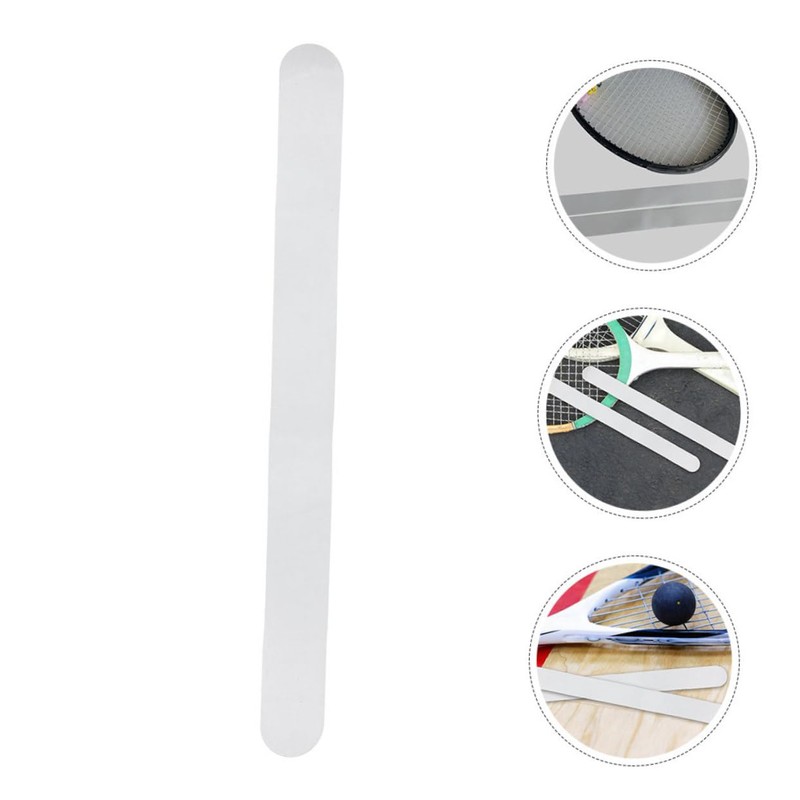 Kisangel Tennis Racket Head Tape 2pcs Tape TPU Material Frame