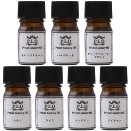 Hotoku PROST Aroma Oil Pure Essential Oil Citrus Set, 7 Pieces, 0.07 fl oz (2 ml)