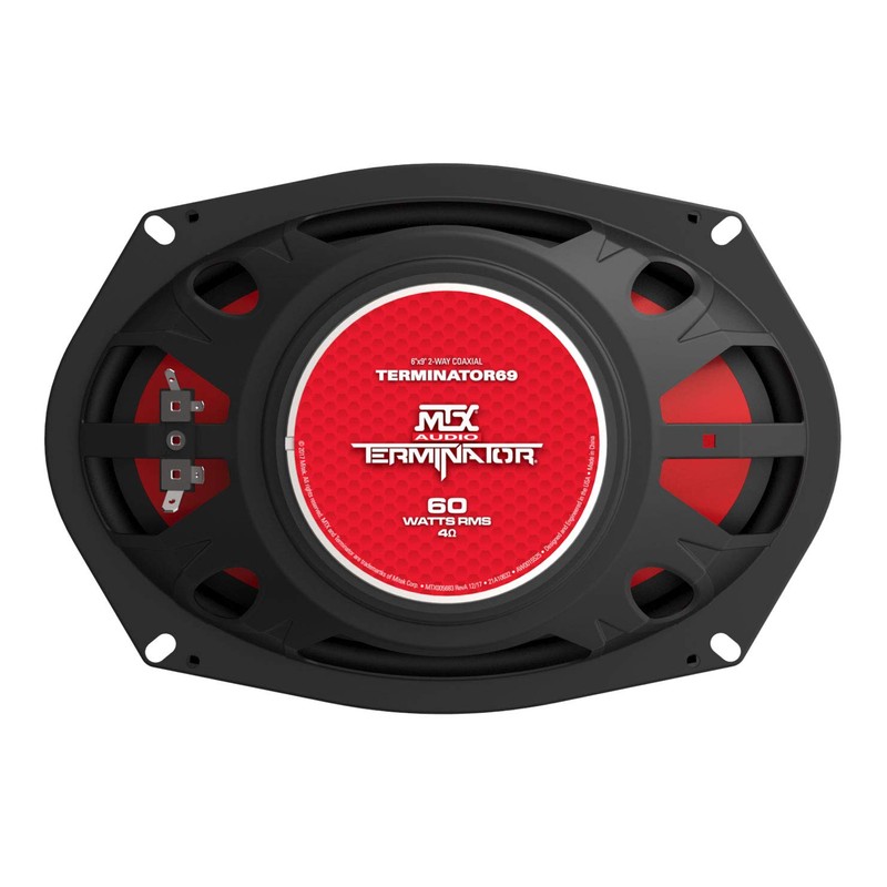 MTX Terminator69 60 Watt RMS 2 Way Polypropylene Coaxial Car