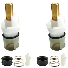RP25513 Faucet Stem Assembly Repair Kit Replacement For Delta Two Handle Faucet RP24096 cartridge RP4993 Seat and Spring RP24097,for Bathroom Kitchen Lavatory ， 2 pack