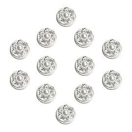 Angel's Closet Hair Accessories, Rhinestones, 12 Pieces, Sparkling Screw Pins, Hair Clips, Hair Ring, Hair Clip, Braid, Screwed, Rotation, Krukuru, Mini, Cute (Type 2)