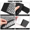 TOBWOLF 2PCS 25x80cm / 9.8x31.5in Mesh Storage Pocket Bag with