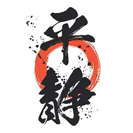 JAPANESE KANJI PRACTICE NOTEBOOK - KEEP CALM: Square Grids 110 pages, 8.5” x 11”