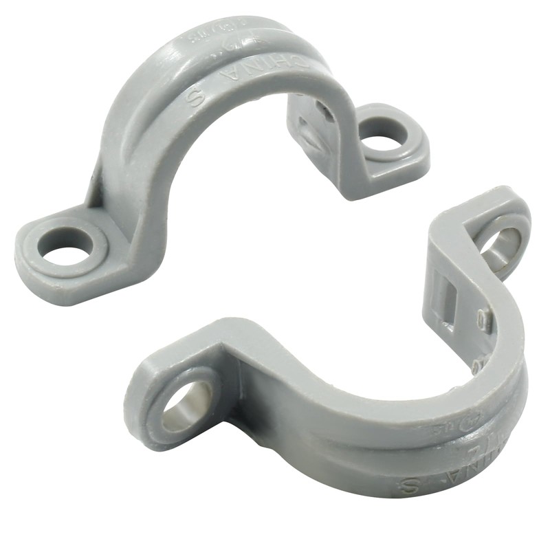 Bonsicoky 12 Pcs 1/2 Inch PVC Pipe Straps - Two