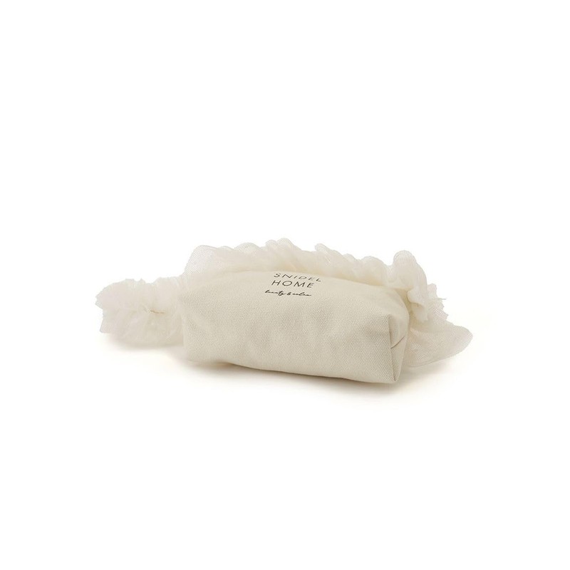 Snidel SHGG252205 Dot Tulle Pouch, IVR, Free size
