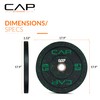 CAP Barbell Economy - Speckled Olympic Bumper Plate Set with
