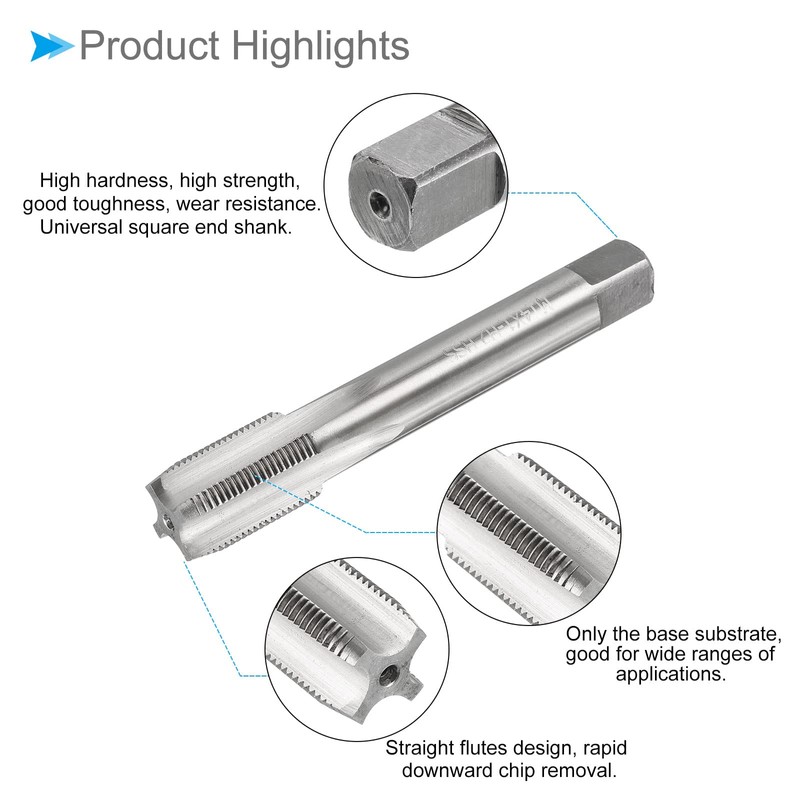 CoCud Thread Milling Tap Metric M14 x 1 Screw H2