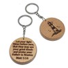Bible Verse Keyring Keychain Gift Let Your Light Shine Before
