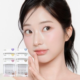 Ollio No-glue Lash [Multi PACK PLUS] (8/9/10/11mm) 56pcs - Clear (8/9/10/11mm) 56pcs