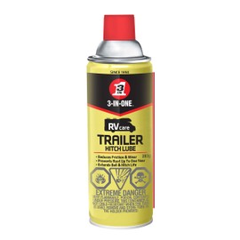 3-IN-ONE RV Care Trailer Hitch Lube 283g | Leaves a thick protective coating to reduce friction and wear on hitch balls | 01261 | Single Can