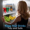 Dwella Drink Organizer for Fridge – 6-Tier Can Dispenser for