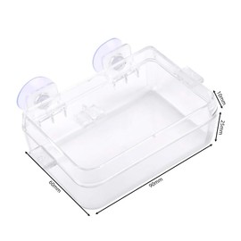 GYWHOOFT Chameleon Bowl, Reptile Feeding Food, Water Dish Gecko Worm Feeder Anti,Escape Chameleon Supplies Accessories for Gecko Lizard Bearded Dragon