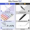 Vanhench 5Pcs Gel Pens, Black Ink Pen Fine Point Smooth