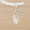 SUGARKITTEN LONDON 925 Sterling Silver Feather Angel Leaf Wing Charm