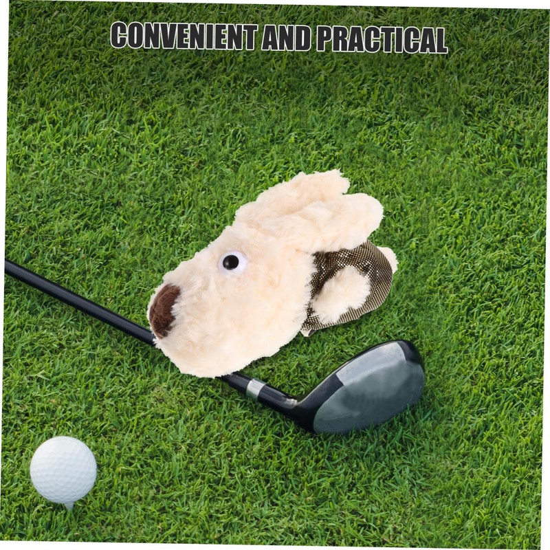 WHAMVOX Golf Driver Head Cover Adorable Dog Shape Club Head