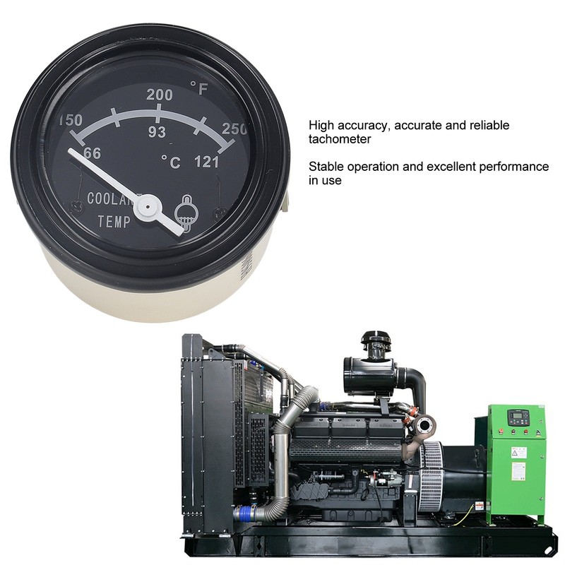 Oil Temperature Gauge 3015234 ABS Stainless Steel Generator Oil Temperature