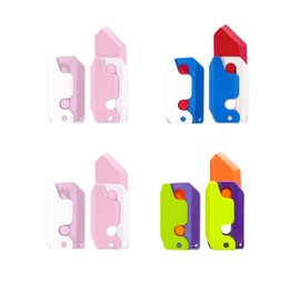 3D Printing Fidget Toys Knife,3D Printed Sensory Radish Knife Decompression Toys for Adults Teens Kids,Training Relieves Autism Anxiety Toy