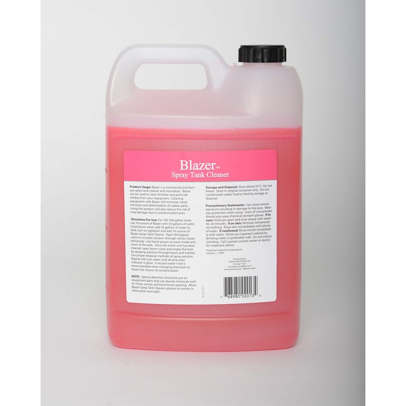 Liquid Harvest Blazer Spray Tank Cleaner, Gallon (128oz), for Cleaning