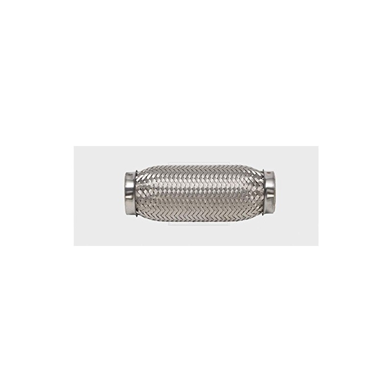 Stainless steel flexible tube for welding, 51 x 200 mm.