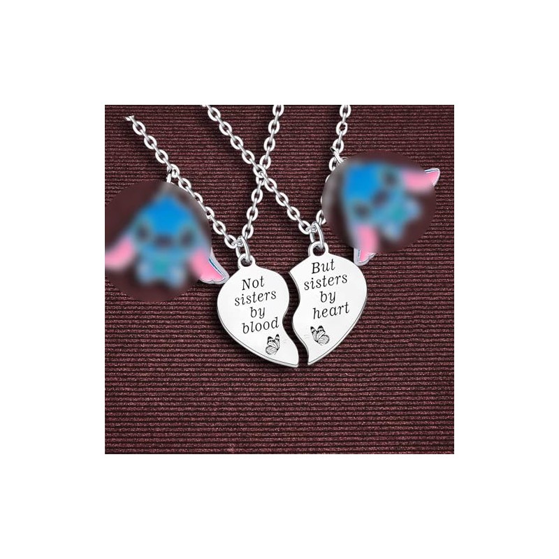 Friends Necklace Friendship Necklace Sister Matching Necklace Christmas Birthday Gifts