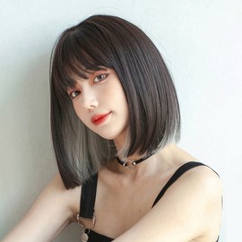 Deelfel Women's Choker, Black Choker Ring, Circular Ring, Collar, Fashion Accessory, Stainless Steel, Hypoallergenic, Adjustable Size, Ni