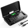 EN-EL12 Battery 2 Pack and USB-C Dual Charger for Nikon