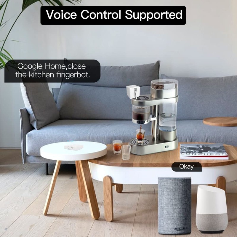 MoesGo Finger Hub Link Fingerbot to Wi-Fi, Only Support 2.4GHz,