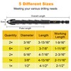 TITGGI 12PCS Masonry Drill Bit Set - Professional Concrete Drill