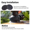 6 Inch Replacement Sander Pads, 6 Holes Hook and Loop