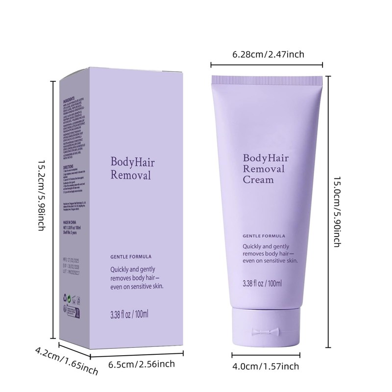 Body Hair Removal Cream for Women and Men, Ultra Gentle