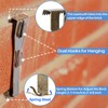 9 Pack Brick Wall Clips for Hanging Pictures Wall Spring