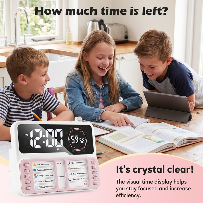 Visual Timer for Kids/Adults, ADHD Tools for Kids with Visual