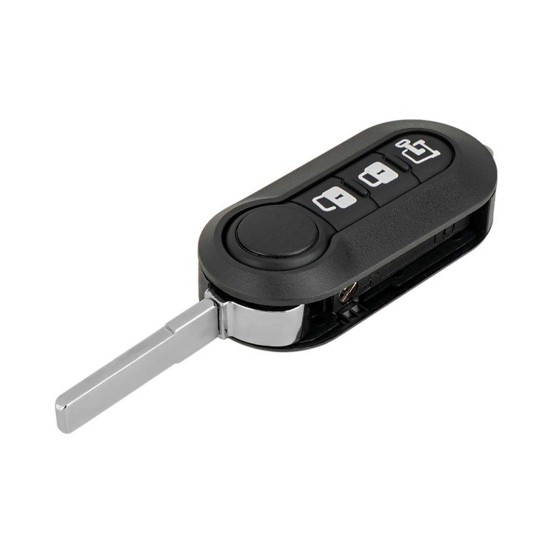 3-button car key shell for Fiat 500L MPV Ducato Citroen
