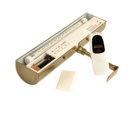 Concept 101L Cordless Remote Control LED Picture Light- 11 1/2 inch Polished Brass