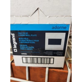 Legrand 4 Pack Legrand Adorne Pale Blue 2-Gang Wall Plate New