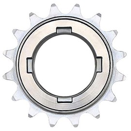 CyclingDeal Single Speed Bike Bicycle Freewheel - Compatible with Shimano Type Freewheel Cassette - 17 Teeth for 1/2" x3/32 Chain