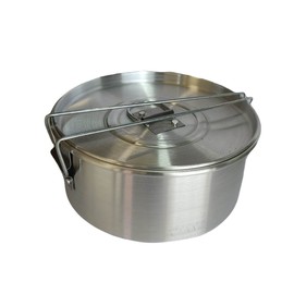 Molde Flan Flanera Fiambrera Con Tapa Baño María Alumimio 16cm | 1.275 L