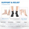 IRAMY Compression Socks for Women Men Coolmax Moisture Wicking Ankle