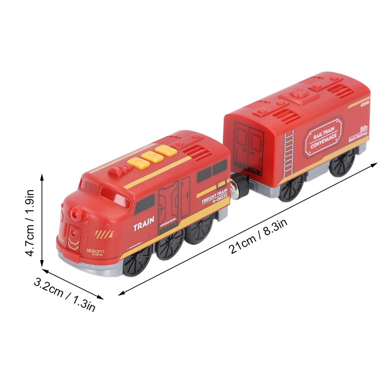 Battery Operated Action Locomotive Train Powerful Sound Lights Motorized Engines