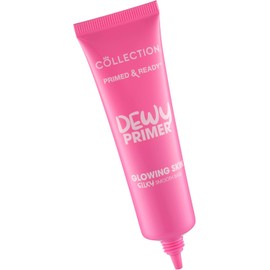Collection Cosmetics Primed and Ready Illuminating Primer, Dewy Finish For Dry Skin, 25ml, Pearl (Packaging may vary)