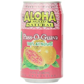 Aloha Maid Juice Pass-O-Guava, 11.5-Ounce (Pack of 24)