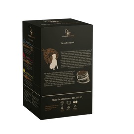 Dongiò Caffè Espresso Napoli, ESE 44mm Pods, Blended and Roasted in Italy – 50 Single-Serve Coffee Pods, Dark Roast (Intensity 9/10)