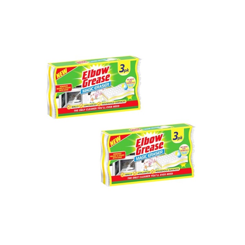 SOTL® X2 Magic Eraser 3 Pack Extra Durable Cleaning Sponge