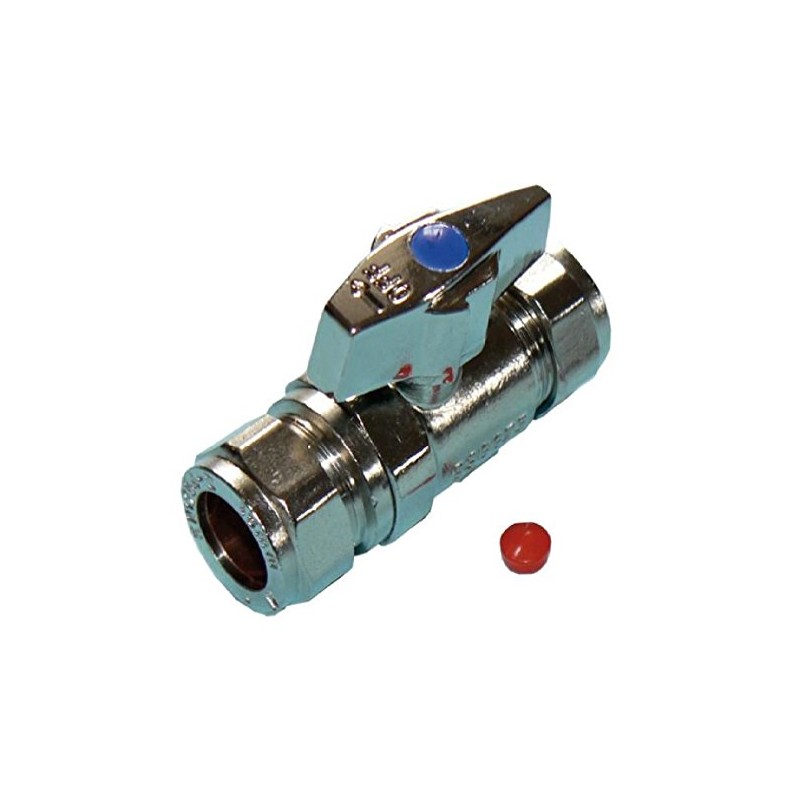 Large Bore 15mm Isolation Valve with Butterfly Handle