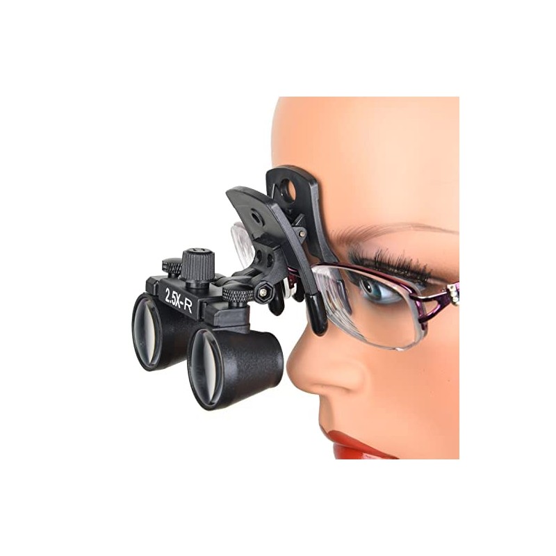 Global-Dental Binocular Surgical Loupes Glasses Magnifier Plastic Clip for All