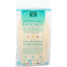 EARTH THERAPEUTICS Loofah Sisal Bath Mitt, 1 EA