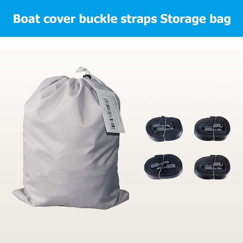 NEXCOVER Boat Cover, Waterproof Heavy Duty Boat Covers Trailerable Runabout