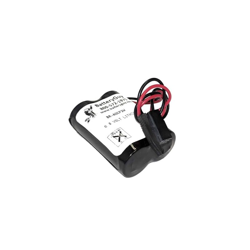 BatteryGuy BR-AGCF2W Replacement 6V 1800mAh Lithium PLC Battery