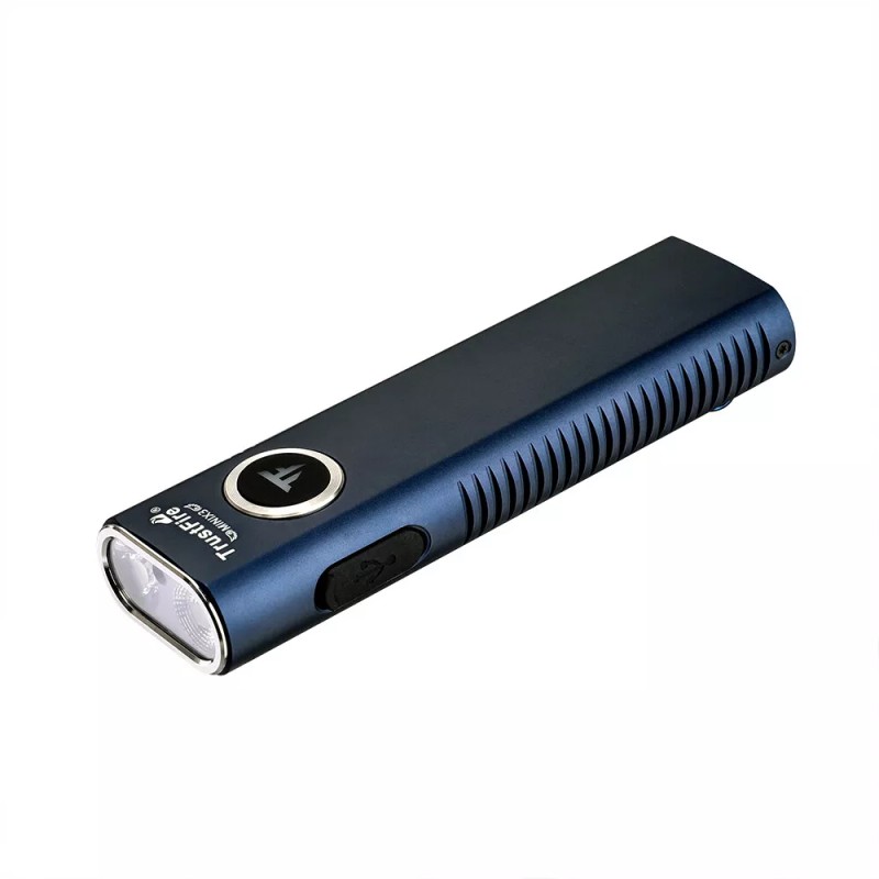 Trustfire X3 Rechargeable EDC Flashlight Magnet Torch , Red Light