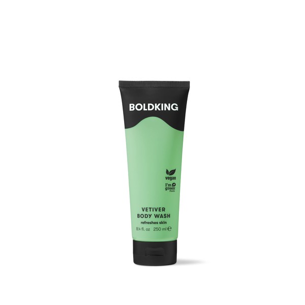 Boldking Body Wash Lotion Vetiver 250 ml Shower Gel for Men